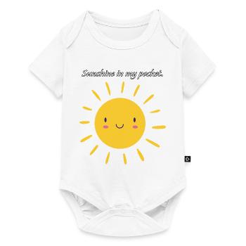 Sunshine in my pocket. - Baby Premium short-sleeve bodysuit - white - Front
