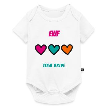 Bachelorette party. BRIDE. TEAM. TEAM MARIEE. BRIDE-TO-BE - Baby Premium short-sleeve bodysuit - white - Front