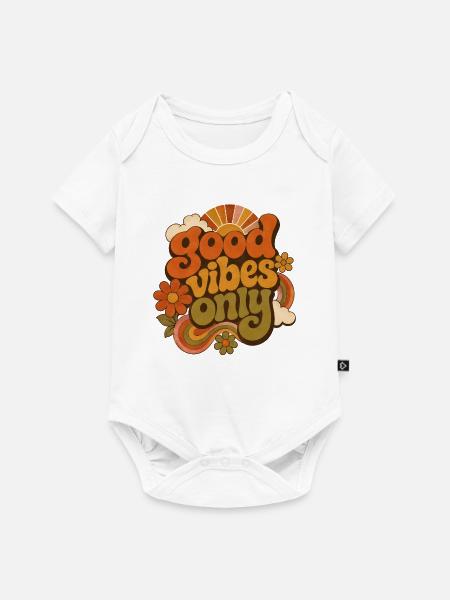 Ausstrahlung - Baby Premium Kurzarmbody - Weiß