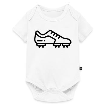 football boots - Baby Premium short-sleeve bodysuit - white - Front