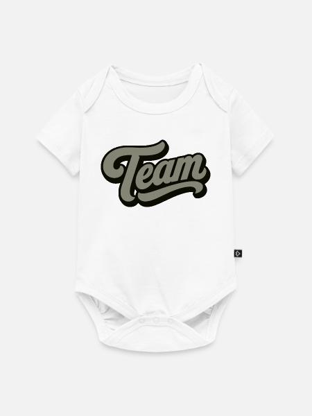 Team - Baby Premium Kurzarmbody - Weiß