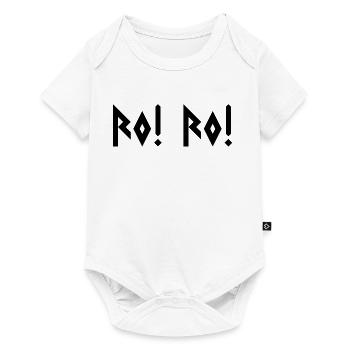 Ruhe! Ruhe! – Norwegischer Wikinger - Baby Premium Kurzarmbody - Weiß - Vorne