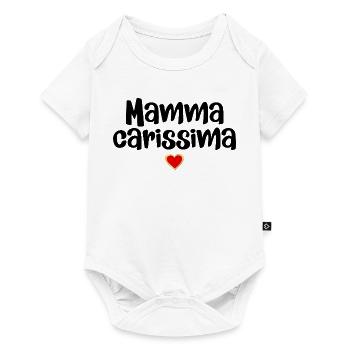 Mamma Carissima, Italia - Baby Premium short-sleeve bodysuit - white - Front