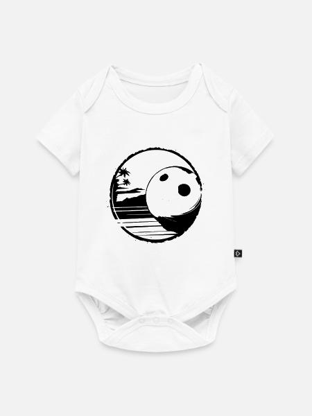 Bowling - Baby Premium Kurzarmbody - Weiß