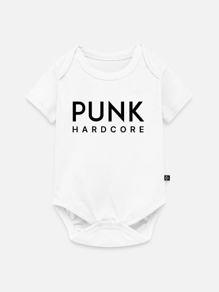 Hardcore-Punk - Baby Premium Kurzarmbody - Weiß