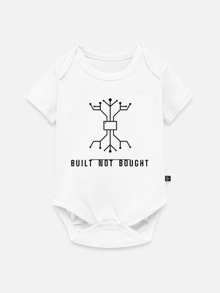 Schaltkreis - Baby Premium Kurzarmbody - Weiß