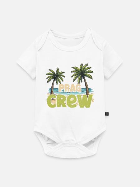 Prag Crew - Baby Premium Kurzarmbody - Weiß