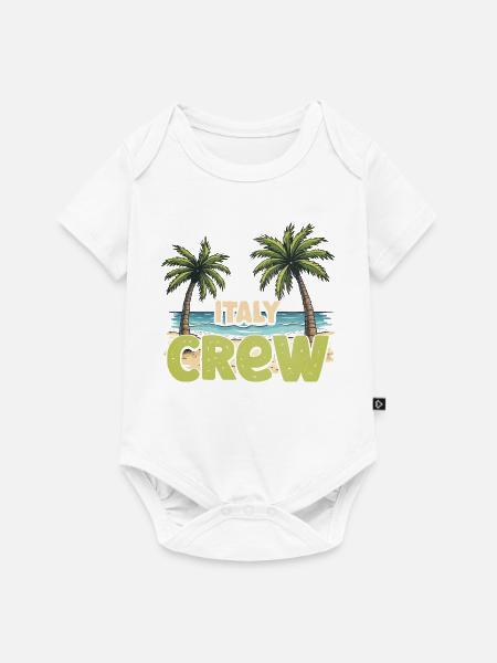 Italien Crew - Baby Premium Kurzarmbody - Weiß
