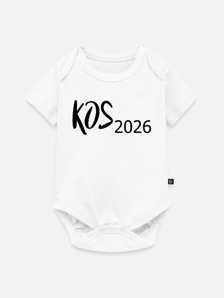 Kos_2026 - Baby Premium Kurzarmbody - Weiß