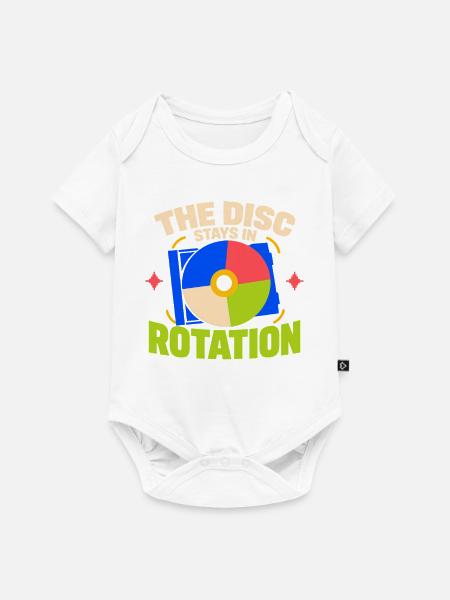 Cd-sammler Kompaktplatte Physisches Medium - Baby Premium Kurzarmbody - Weiß