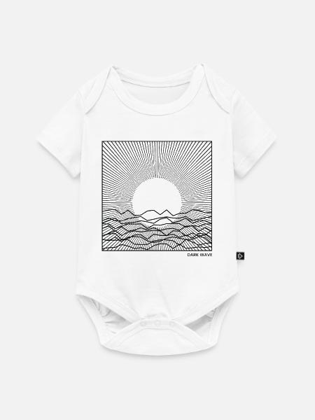 Dark-Wave-Musik - Baby Premium Kurzarmbody - Weiß