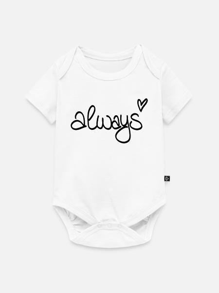 Always - Baby Premium Kurzarmbody - Weiß