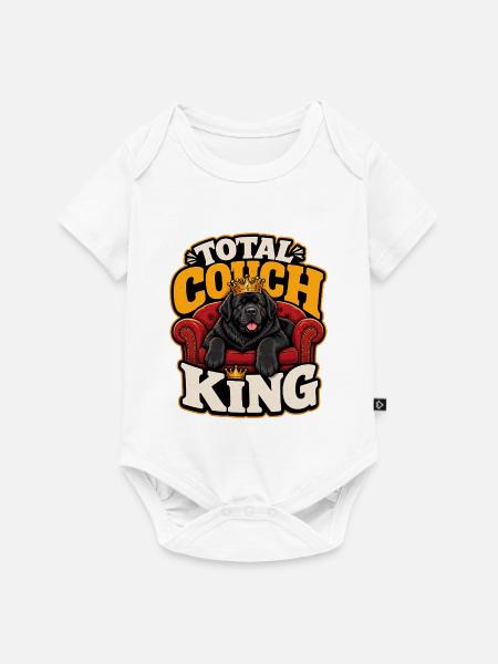 Newfoundland Dog - Baby Premium Kurzarmbody - Weiß