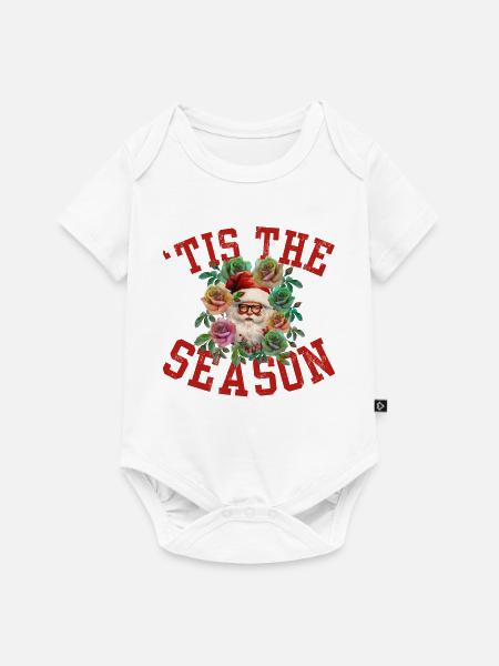 Es ist die Saison - Baby Premium Kurzarmbody - Weiß