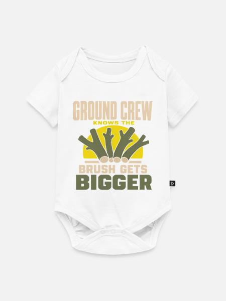 Arborist Baumpfleger Baumdienst Klettergeschenk - Baby Premium Kurzarmbody - Weiß