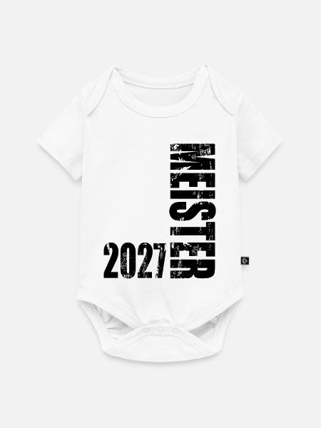Meister 2027 - Baby Premium Kurzarmbody - Weiß