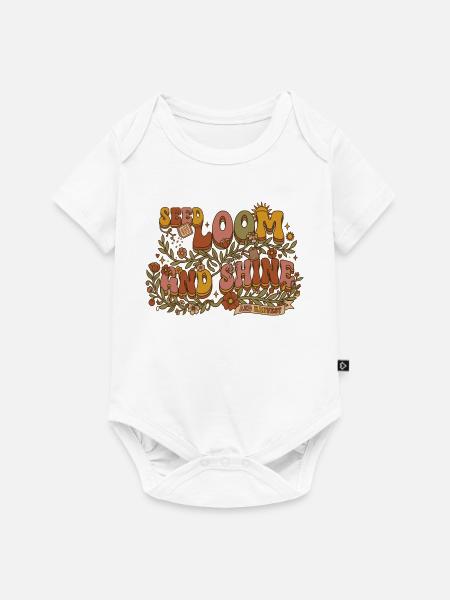 Samen Zum Blühen: Erntepracht - Baby Premium Kurzarmbody - Weiß