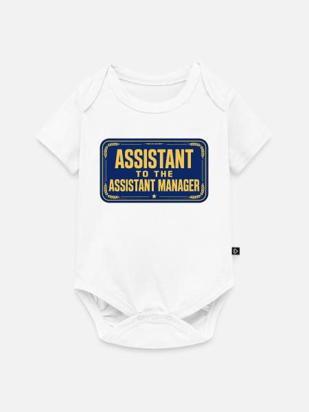 Assistent des stellvertretenden Managers - Baby Premium Kurzarmbody - Weiß