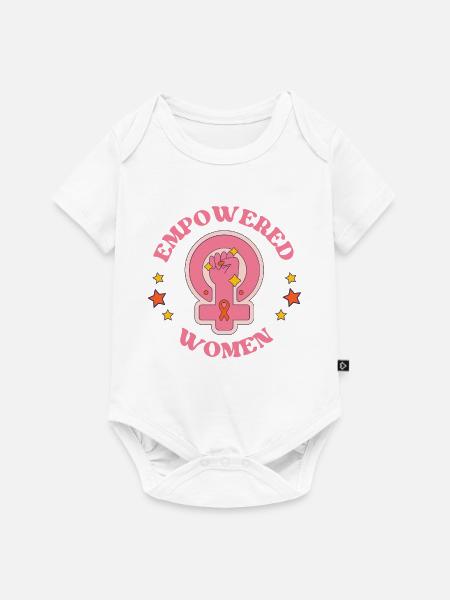 Ermächtigte Frauen - Baby Premium Kurzarmbody - Weiß