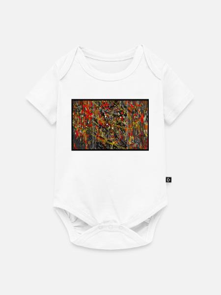 improv - Baby Premium Kurzarmbody - Weiß