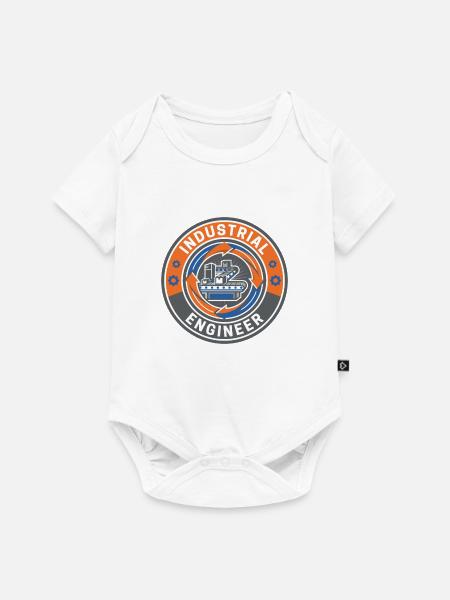 Industrieingenieur-Prozessschleifen-Abzeichen-Geschenk - Baby Premium Kurzarmbody - Weiß