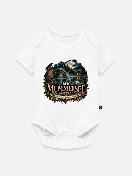 Der Mummelsee – Schwarzwälder Sage - Baby Premium Kurzarmbody - Weiß