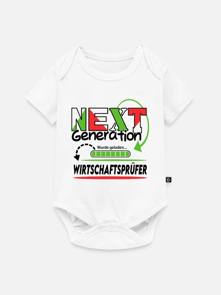 Wirtschaftsprüfer Next Generation Beruf Mann Job - Baby Premium Kurzarmbody - Weiß