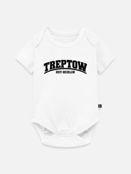 Treptow - Ost-Berlin - Bezirk - Deutschland - Baby Premium Kurzarmbody - Weiß