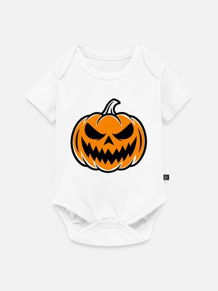 Kurbis - Baby Premium Kurzarmbody - Weiß