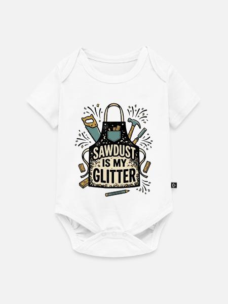 Carpenter Life – Woodworking & Tools Design - Baby Premium Kurzarmbody - Weiß