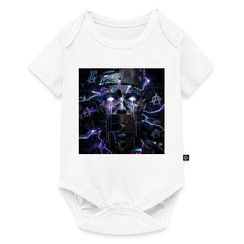 Der algorithmische Blockwart - Baby Premium Kurzarmbody - Weiß - Vorne