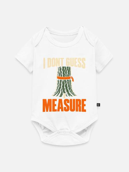 Forstwirtschaft Förster Forstmanagement - Baby Premium Kurzarmbody - Weiß