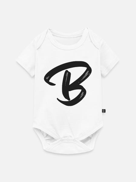 B - Baby Premium Kurzarmbody - Weiß