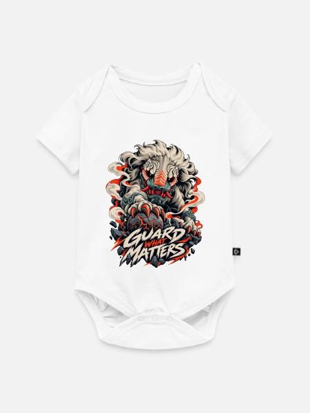 Wächter Monster Was Zählt - Baby Premium Kurzarmbody - Weiß