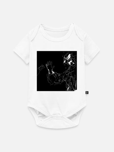 hmmm_whta_isss_dis - Baby Premium Kurzarmbody - Weiß