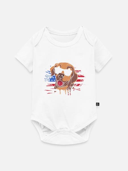 Chesapeake Bay Retriever - Baby Premium Kurzarmbody - Weiß