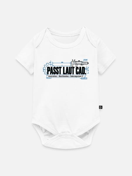 Passt laut CAD - Baby Premium Kurzarmbody - Weiß