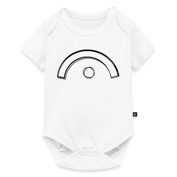 Fermate handgezeichnet - Baby Premium Kurzarmbody - Weiß - Vorne