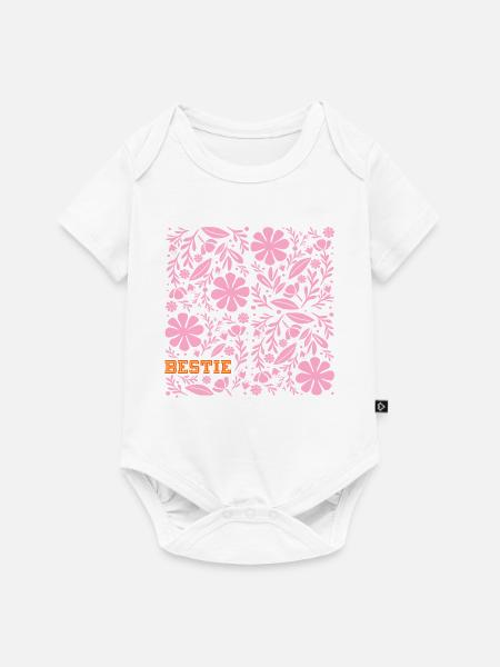 Geschenke für Freundin, Bestie - Baby Premium Kurzarmbody - Weiß
