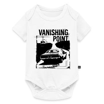 Verschwindungspunkt - Baby Premium Kurzarmbody - Weiß - Vorne