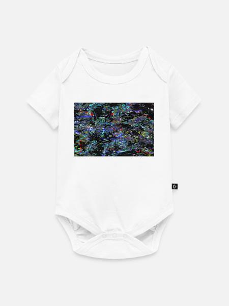 dystopisches - Baby Premium Kurzarmbody - Weiß