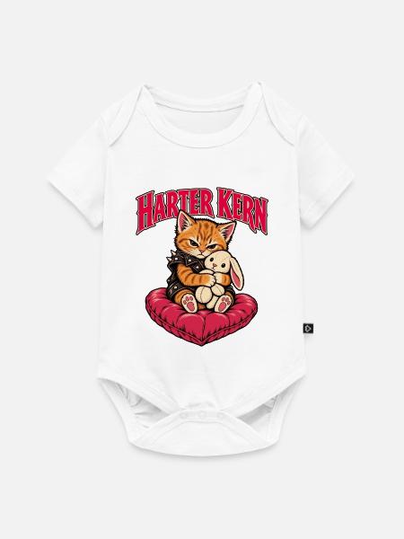 Harter Kern - Baby Premium Kurzarmbody - Weiß
