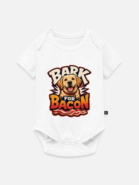 Labrador Retriever - Baby Premium Kurzarmbody - Weiß