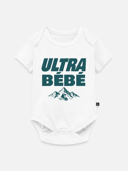 Ultra Baby Trail - Baby Premium Kurzarmbody - Weiß
