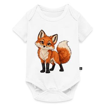 Frecher Rotfuchs - Baby Premium Kurzarmbody - Weiß - Vorne