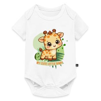 MY CUTE LITTLE BABY - Baby Premium Kurzarmbody - Weiß - Vorne
