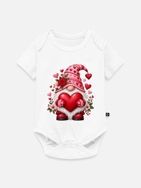 Süße Zwerge unter den Gnomen - Baby Premium Kurzarmbody - Weiß
