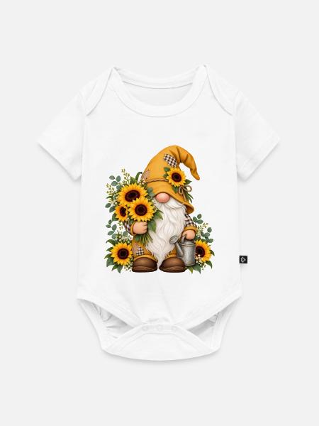 Süße Zwerge unter den Gnomen - Baby Premium Kurzarmbody - Weiß