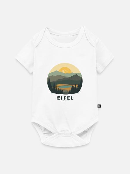 Eifel Germany Nature - Baby Premium Kurzarmbody - Weiß