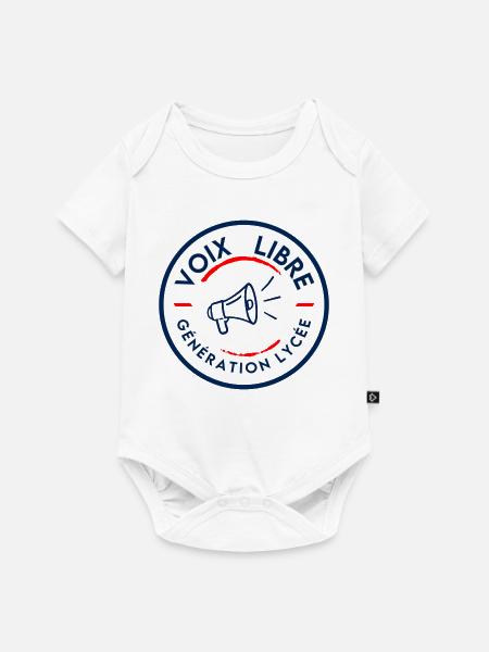 Freie Highschool-Generation - Baby Premium Kurzarmbody - Weiß